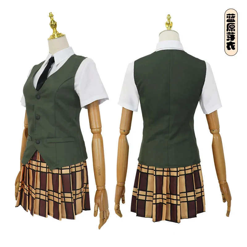 

Women JK School Uniform Anime Citrus Cosplay Costume Aihara Mei Aihara Yuzu Halloween Party Shirt Skirt Tie Socks Suit
