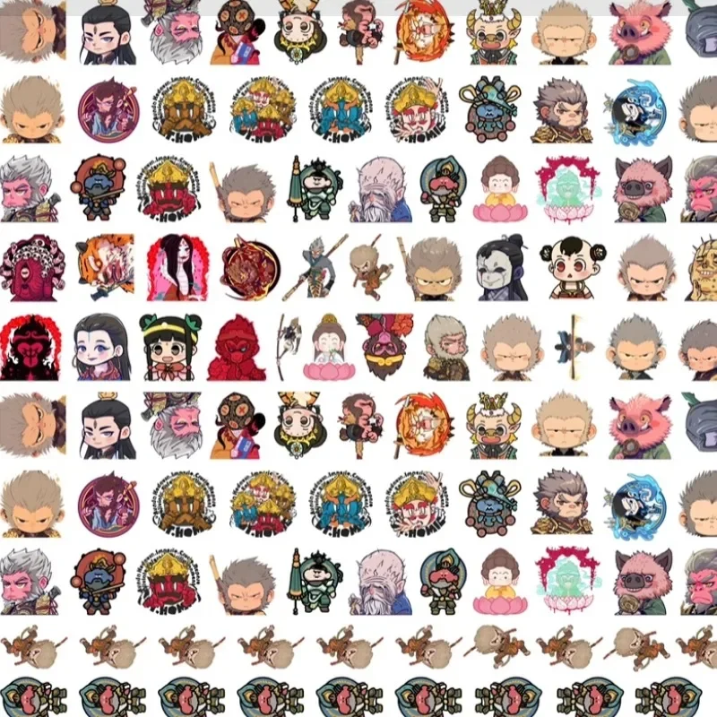 Популярный черный миф Wukong мультяшное аниме модель Jin Gu Bang старая обезьяна