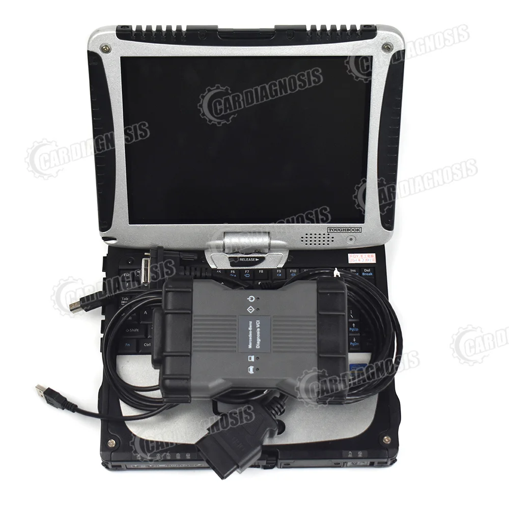 Мультиплексор MB Star C6 PK SD Connect c4/c5/c6 Xentry Epc Wis + CF19 для ноутбука BENZ диагностический