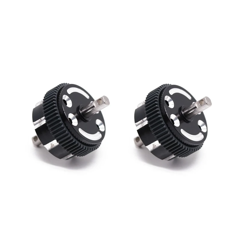 

2 Pcs Metal Differential Case Set for 1/10 Traxxas 2WD Slash Rustler Stampede Bandit Upgrade Parts Accessories,1