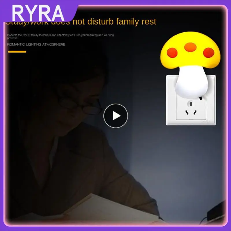 

Manual Switch Led Night Light 110-220v Cartoon Night Lamp Creative Bedside Lamp Bedroom Decor Book Light Gift Night Light Usb