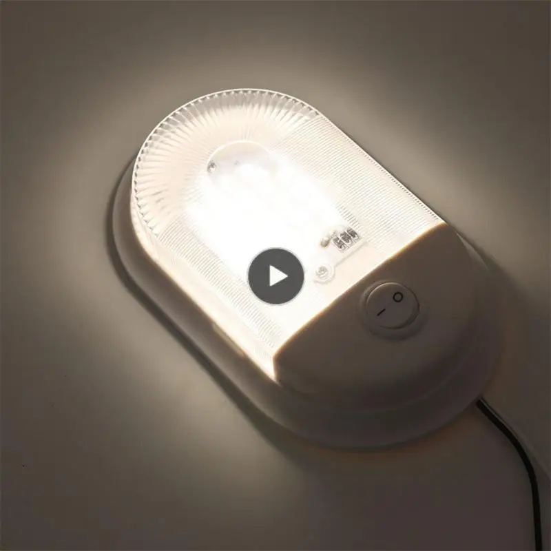 

12v Ceiling Lamp With Independent Switch Control Environmental Protection Led Lights Energy Saving Car Accessories