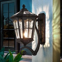 Outdoor wall lamp waterproof courtyard lamp super bright outdoor household aisle terrace lamp villa door exterior wall lamp