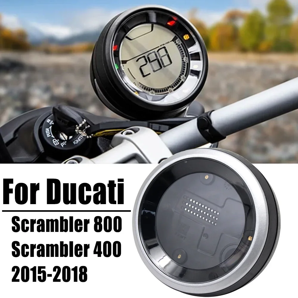 Для Ducati Scrambler 800 400 2015-2018 мотоцикл спидометр чехол значок одометра корпус
