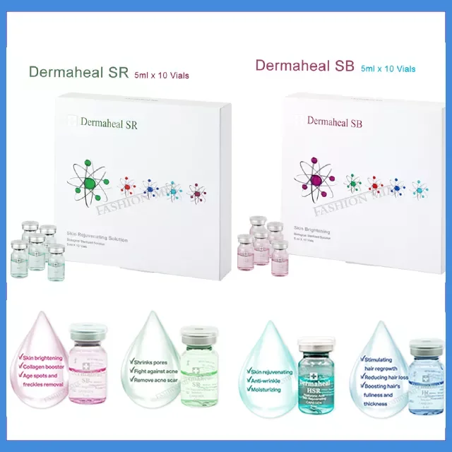 

NEW2022 Dermaheal Serum Hyaluronic Acid Mesotherapy Collagen Whitening Meso Solution for Skin Care Repair Anti-aging Anti Wrinkl