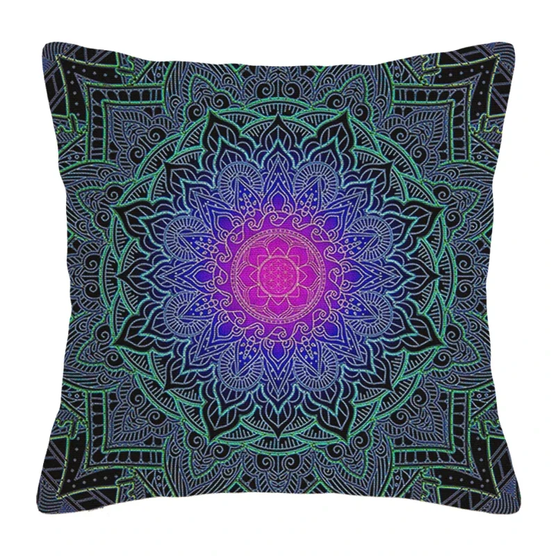 Декоративная наволочка для подушки в стиле бохо 45 х45 см 40 х40 60 х60