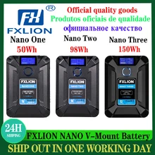 FXLION NANO One/Two/Three V-Mount /V-Lock lithium battery for Type-C USB Micro pocket battery for cameras smartphones laptops