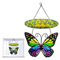outdoor butterfly welcome sign decorative welcome door sign indoor and outdoor decoration with welcome sign decorative vintage