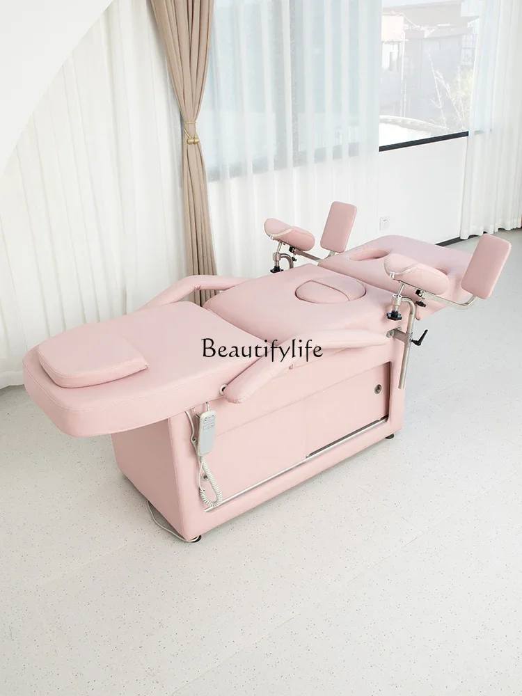 Кровать для осмотра и ухода за больными мытьями Многофункциональная