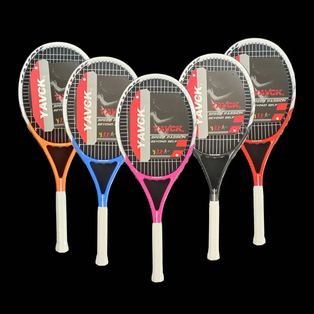 

27 inch YAVCK composite carbon integrated tennis racket for beginner's practice, competition, training, tennis racket