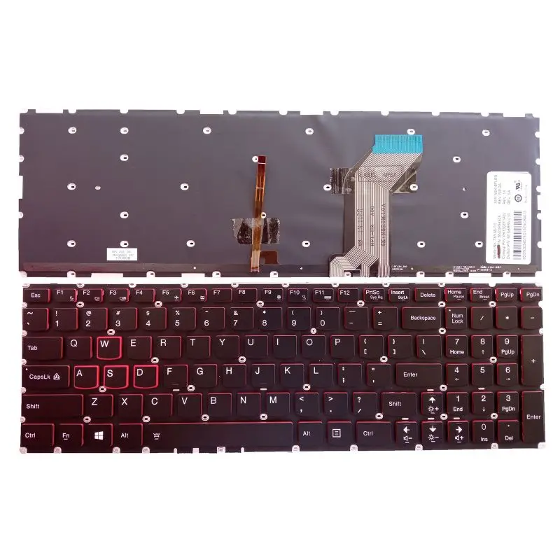 

New for Lenovo Y700-15 Y700-15ISK Y700-17ISK Y700-15ACZ US Keyboard Backlit