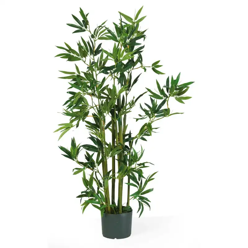 

Искусственное растение из бамбукового полиэстера, зеленый