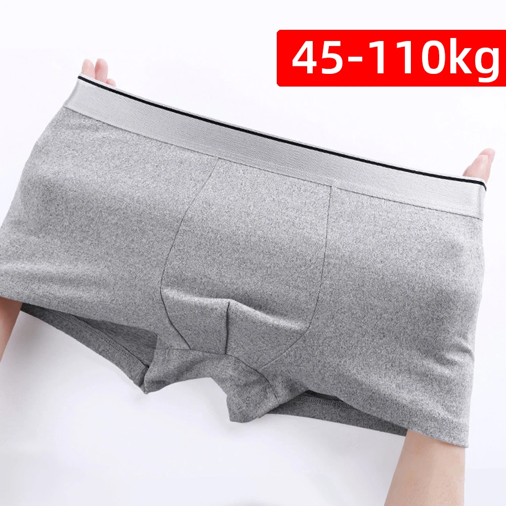 4pcs Men Underwear Boxers Briefs Cool Sexy Male Plus Size Underpants 5XL Letter Boxershorts Breathable Cotton Underpants
