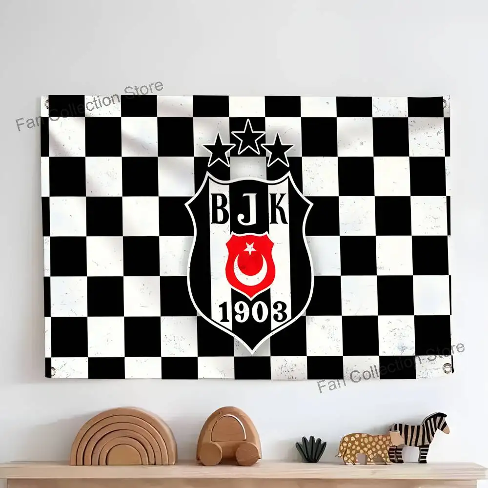 Модный гобелен-флаг B-Besiktas BJK для спальни, гостиной, ресторана, бара, декора стен, вечеринок (art.: 3920dbda9c2de) - 3920dbda9c2de