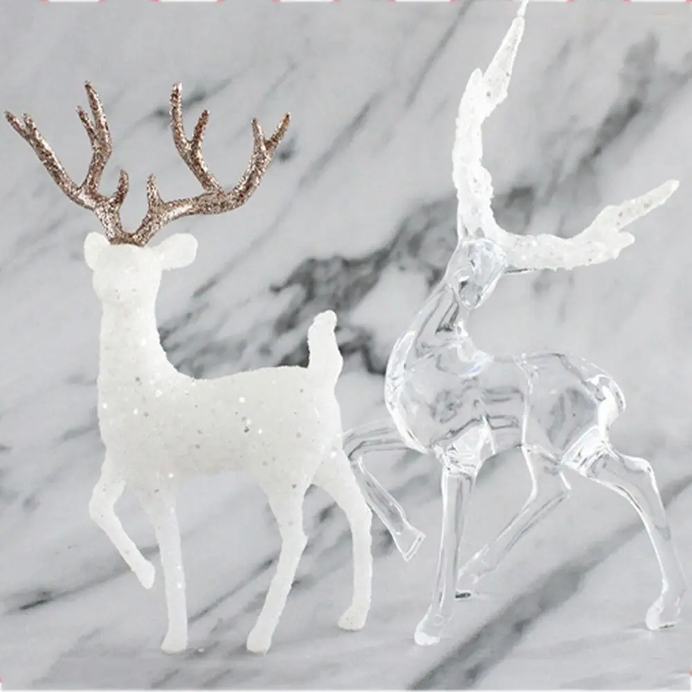Элегантная простая в установке статуя пятнистого оленя искусственные миниатюры