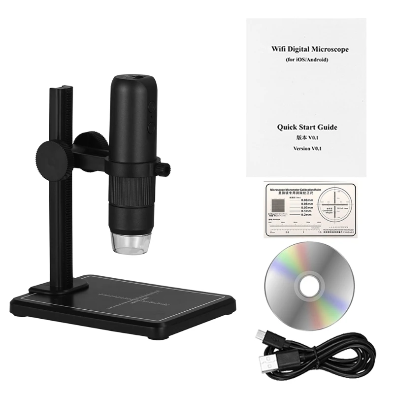 

LED Usb Digital Microscope 1000x Wifi Microscope Support Ios Pc
