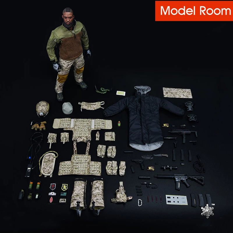 

Фигурка штурмового солдата «холодная ночь», 1/6