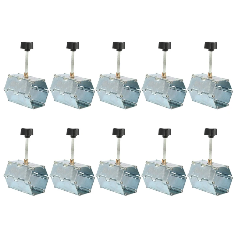 

10X шарнирный инструмент для выравнивания стен и плитки, инструмент для регулировки высоты плитки, локатор для плитки, вспомогательный инстр...