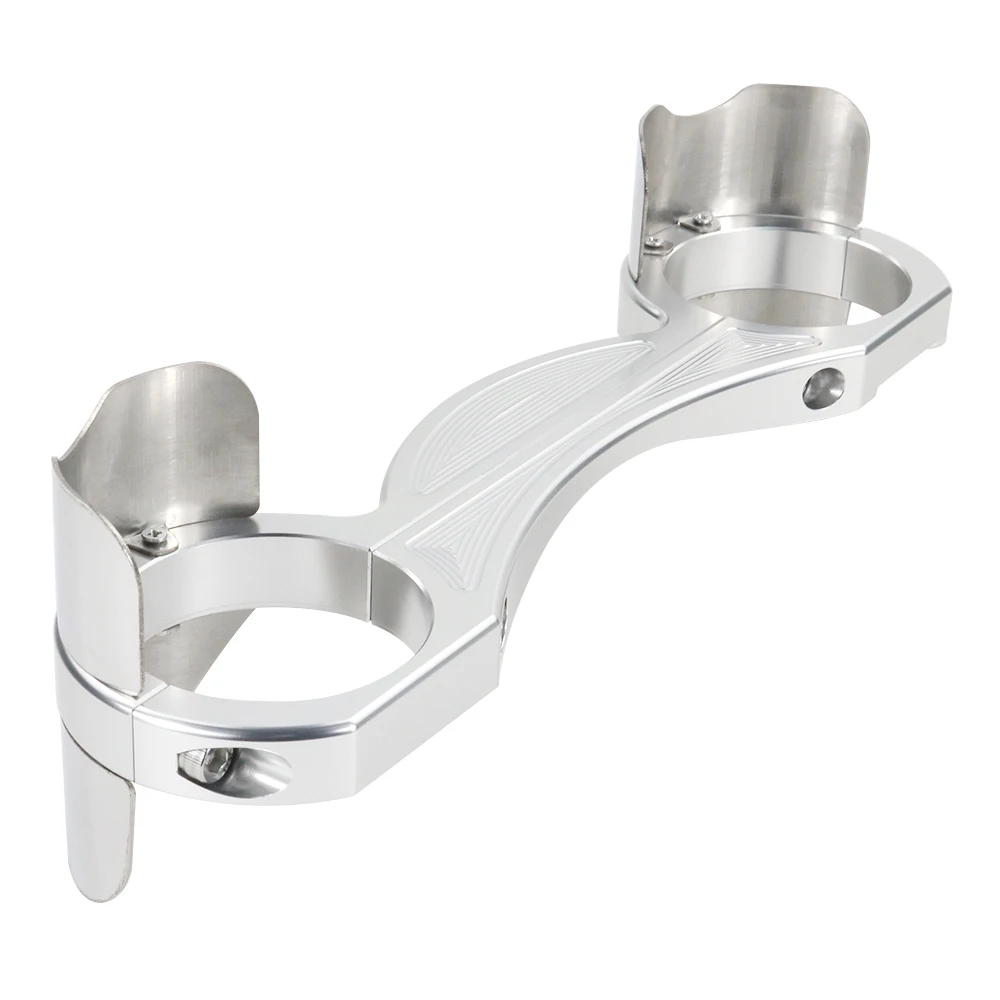 

Подходит для Honda Goldwing GL1800 2001-2017 F6B 2013-2016 Goldwing 1800 подушка безопасности передняя вилка Скоба вилка стабилизатор алюминиевый кронштейн