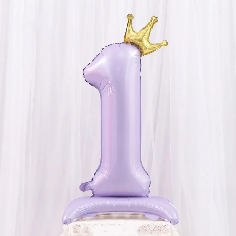 

Фольгированный цифровой шар DUTRIEUX 42 дюйма Светло-фиолетовый Корона