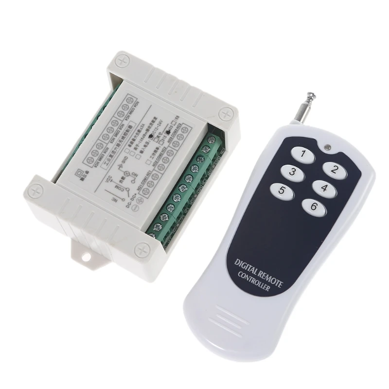 

Remote Control Controller Radio Transmitter Receiver 433mhz,Transmitter & Receiver for , for Dc 12V and 24V,