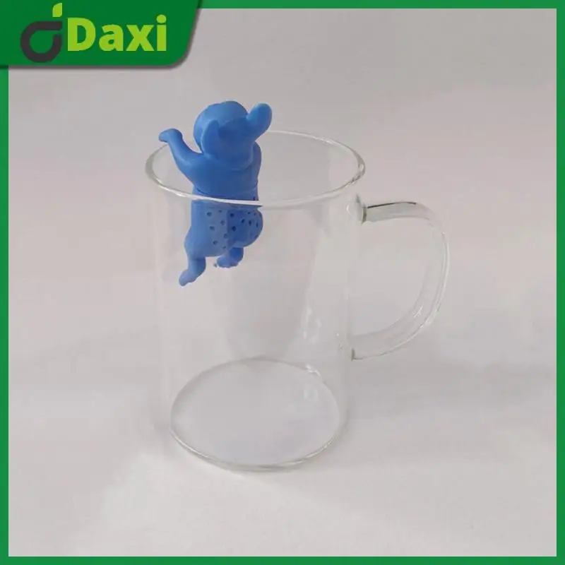 

Cartoon Animal Tea Spice Filter Washable Fall-proof Tea Leak Filter Creative Tea Filter Tea Set Convenient Tea Strainer