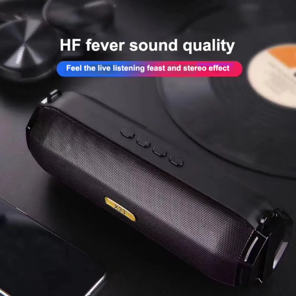 

Subwoofer Bluetooth Speaker With Colored Lights Super Long Life Outdoor Loudspeaker 1200ma For Android Ios Wireless Speaker Gift