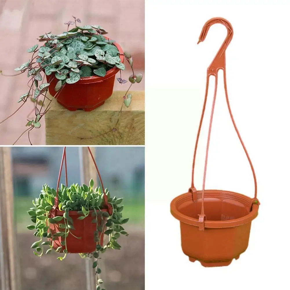 

Plastic Grow Box Plant Pot Planting Flower Nursery Garden Container Flowerpot Gardening Hollows With Starter Home Grow Tool Y5l6