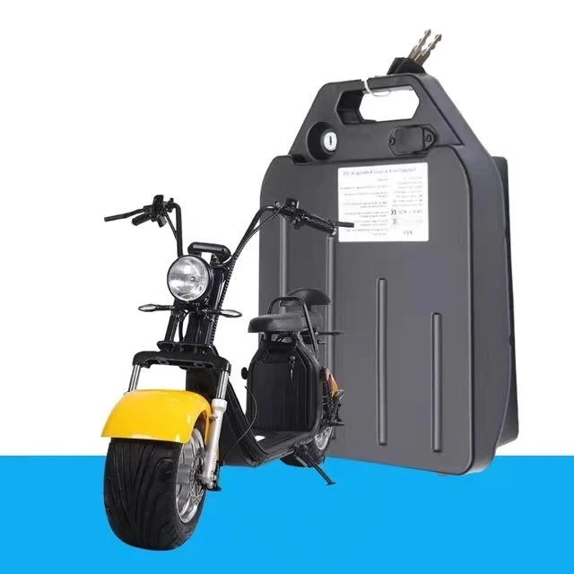 

Harley electric car lithium battery waterproof 18650 Battery 60V 20ah for two Wheel Foldable citycoco electric scooter bicycle