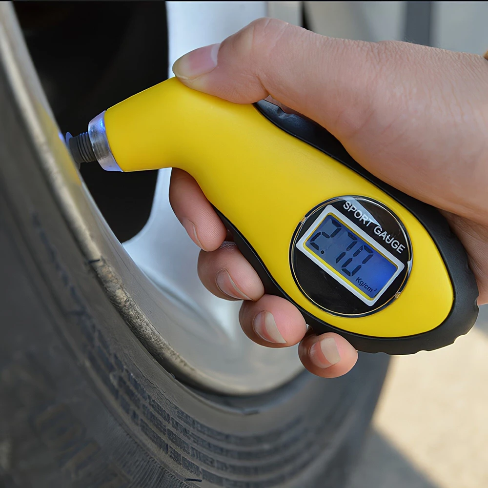 TG105/TG106 Digital Car Tire Tyre Air Pressure Gauge Meter LCD Display Manometer Barometers Tester for Truck Motorcycle Bike |