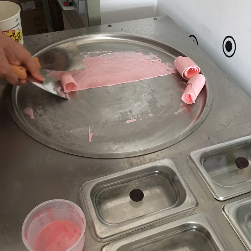 Аппарат для приготовления жареного мороженого маття аппарат жарки в рулонах