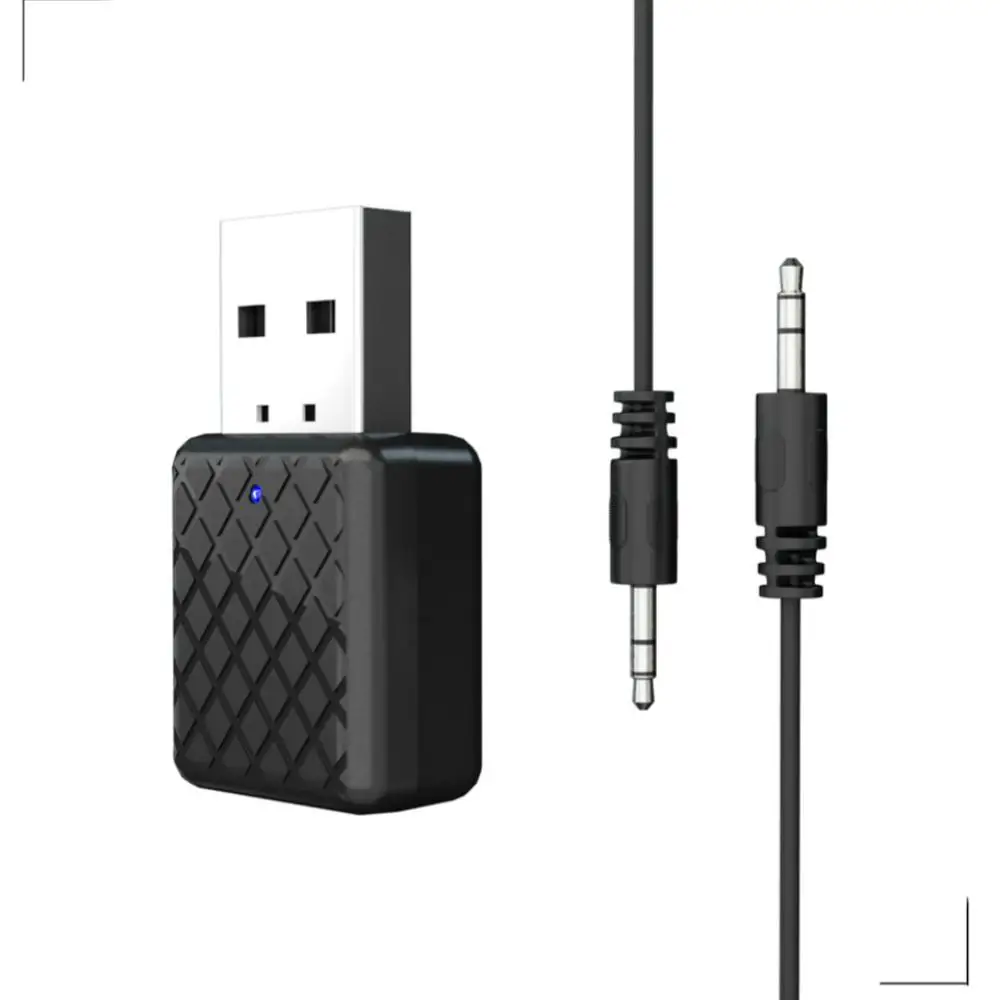 

USB Bluetooth 5,0 аудио передатчик беспроводной приемник 2 в 1 автомобильный компьютер ТВ стерео музыкальный адаптер для наушников Mp3 CD телефона
