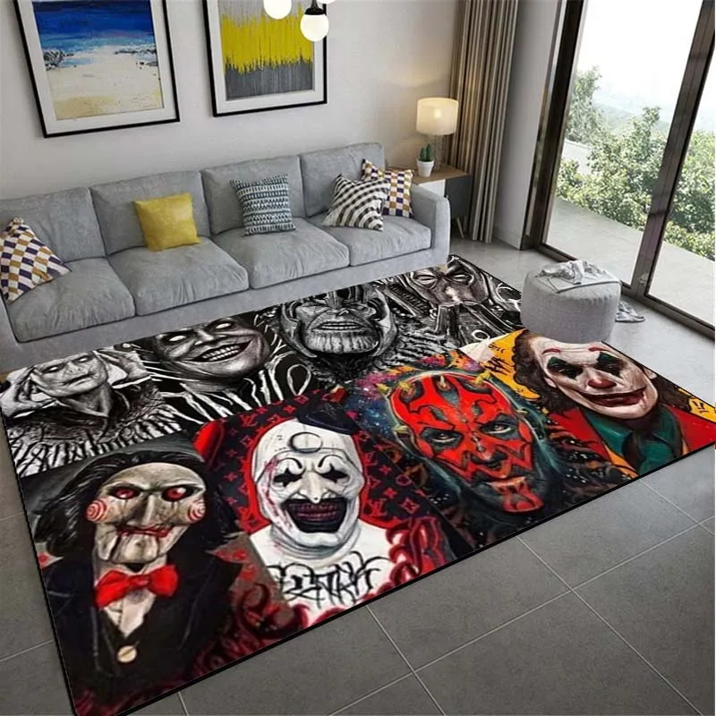 Ковер с героями ужасов Хэллоуина Джейсон вурхисс Фредди Крюгер ковер из фильма