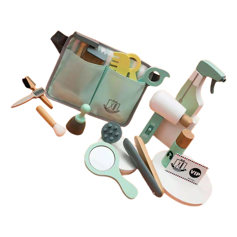 

1 Set Children Multifunction Wooden Tools Pretend Role Play for Kids Tools