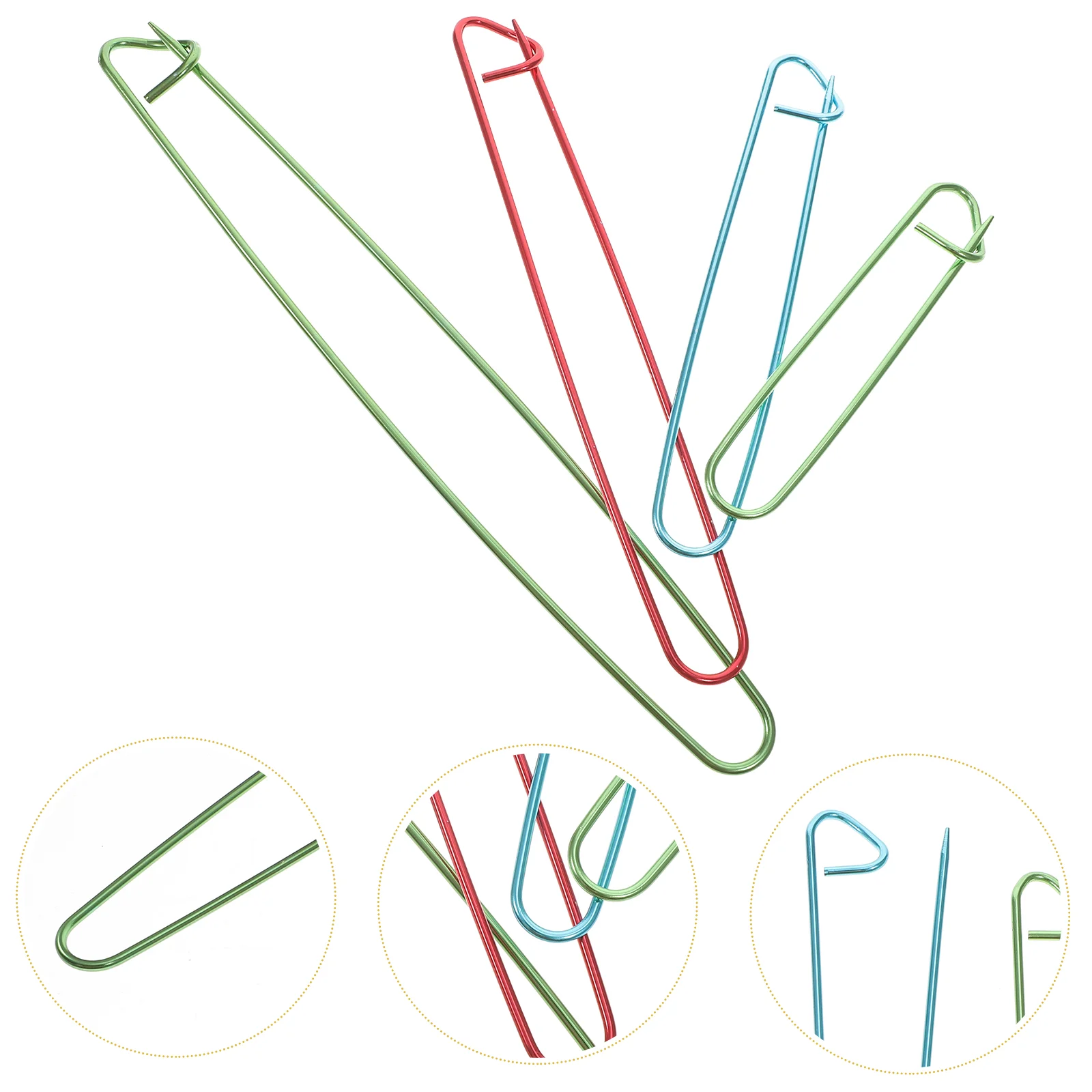 

Holder Knitting Holders Yarn Foraccessories Cable Crochet Safety Pin Locking Crocheting Supplies Needle Clips Knit Markers