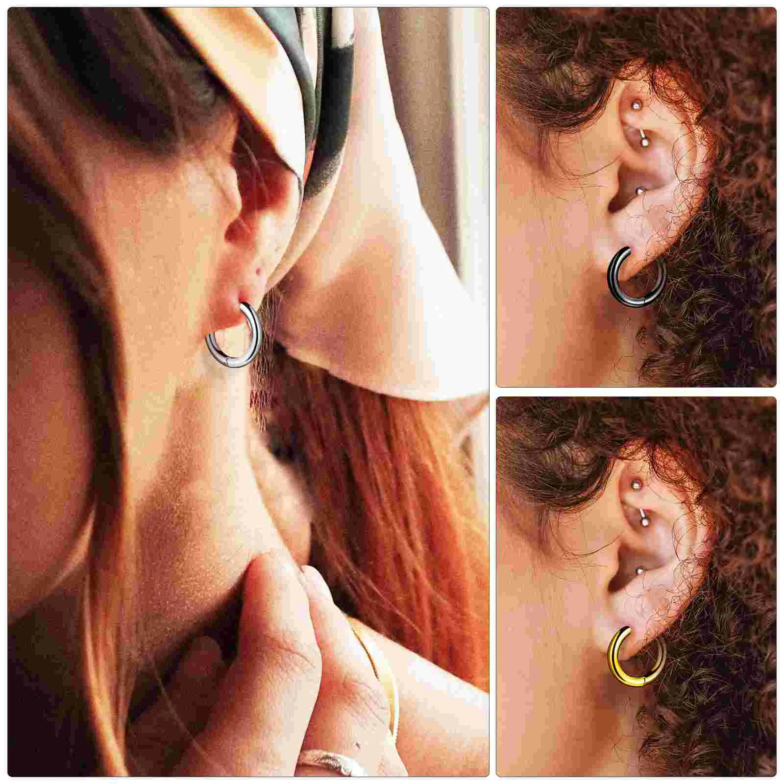 Рисунок 6 - Крошечные серебряные серьги-кольца