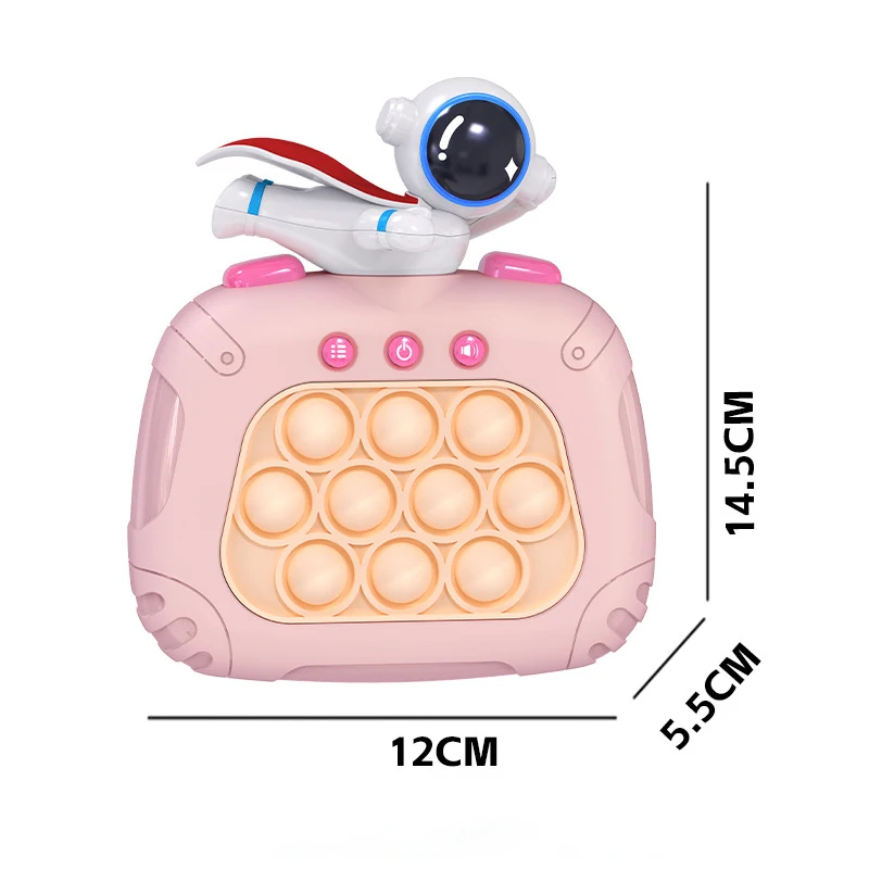 

Press Button Game Fidget Toys Pinch Sensory Quick Push Handle Whack A Mole Music Squeeze Relieve Stress Decompress Model For Kid