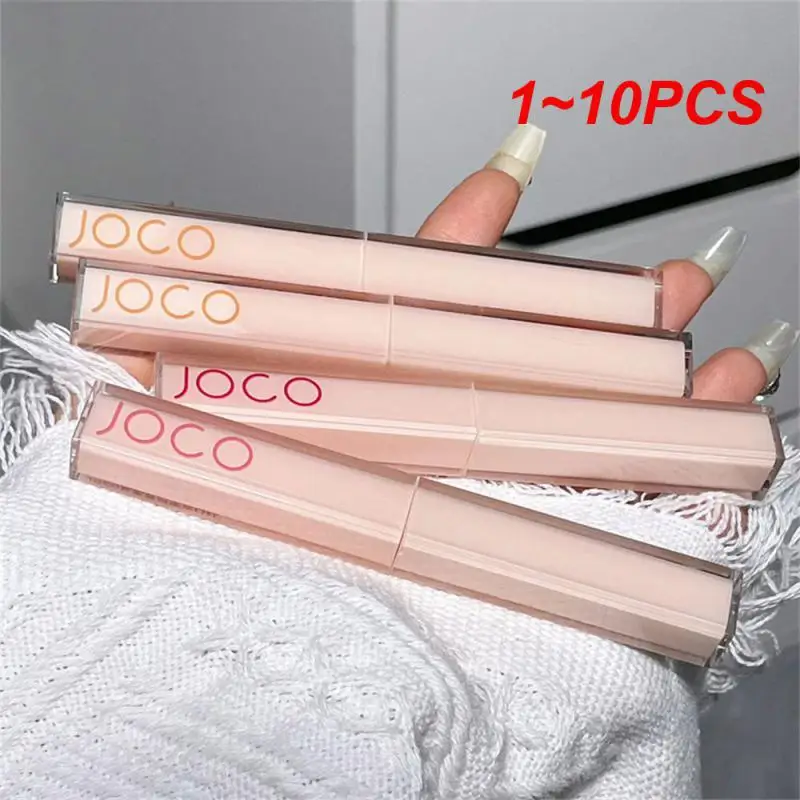 

1-10 шт. губная помада, улучшает цвет лица, безопасная и мягкая, зеркальная вода, шелковистая и увлажняющая, стойкая, приятная для кожи Косметика