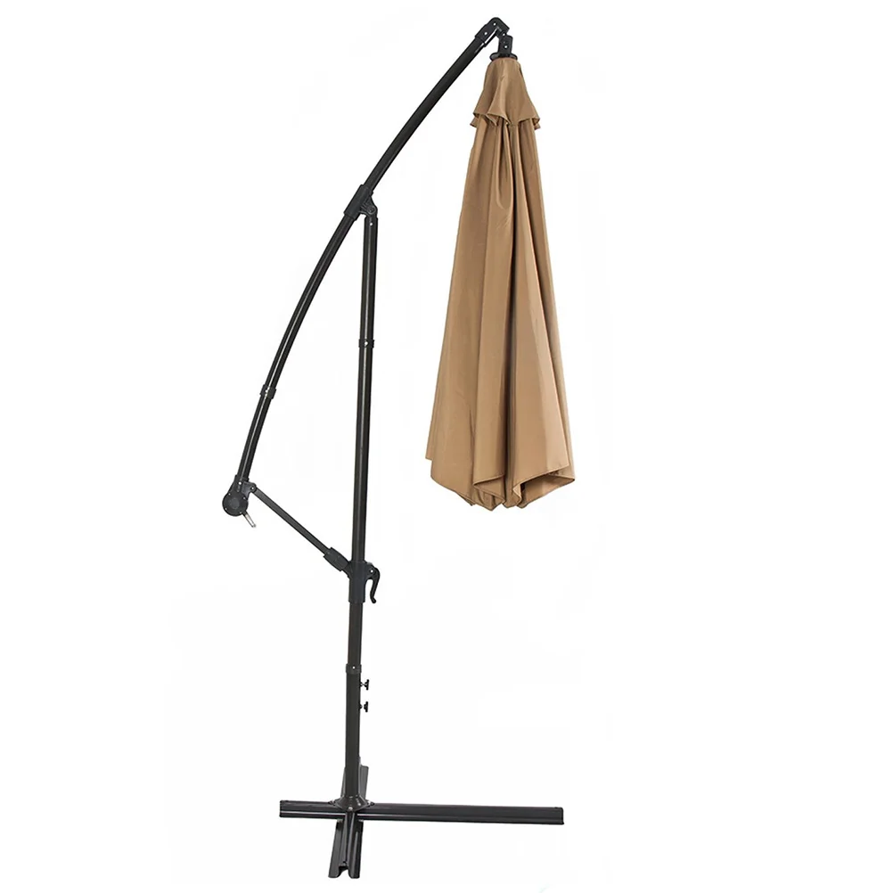 

Umbrella Canopy Replacement Outdoor Cover Half Parasolround Patio Sunshade Market Beach Sun Fabricoffset Foot Cafe Fitting Thick