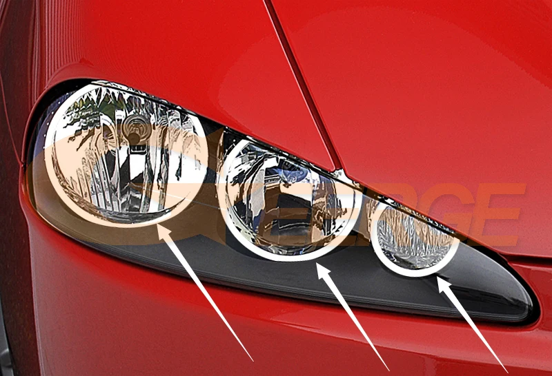 Для Alfa Romeo 147 2005 2006 2007 2008 2009 2010 Отличные 6 шт. ультра яркие CCFL ангельские глазки