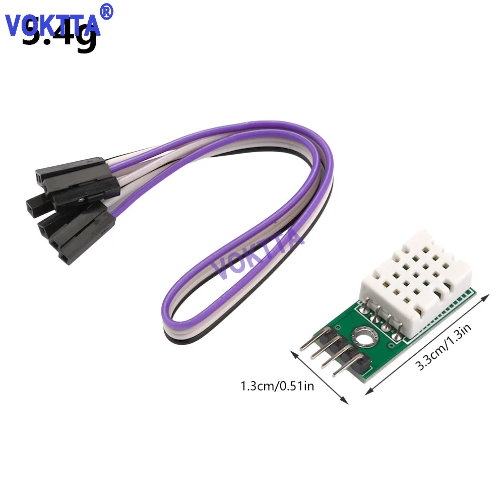 

Высокоточный цифровой модуль датчика температуры и влажности SHTC3 I2C связи AM2302 DHT22 проводка