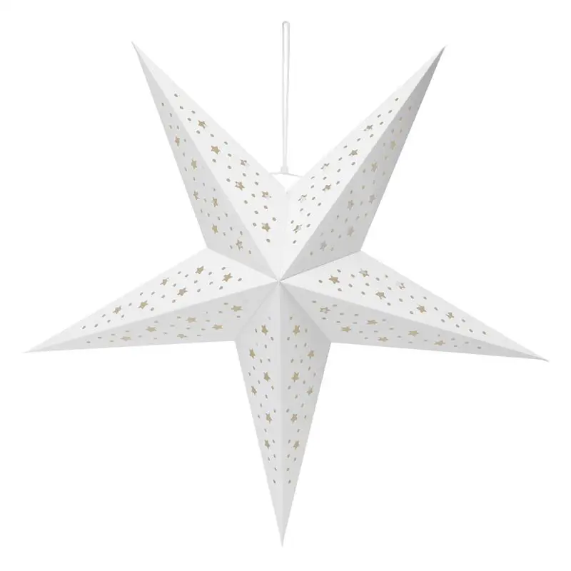 

Рождественский стереоскопический абажур в форме звезды, потолочный светильник, подвесной светильник, крышка для спальни, подвесное украше...