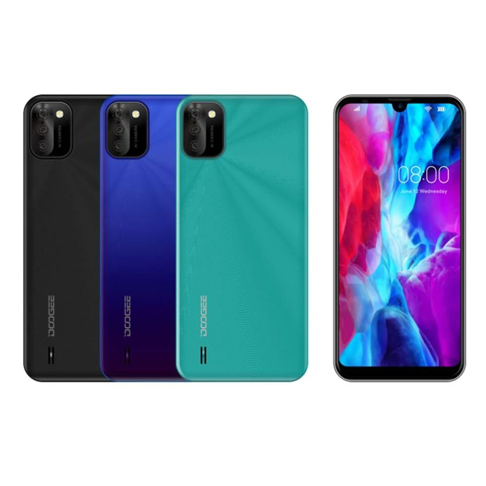 Смартфон Doogee X93 6.1" IPS MediaTek MT6580 2Гб 16Гб 8 МП Android 10.0 4350mAh