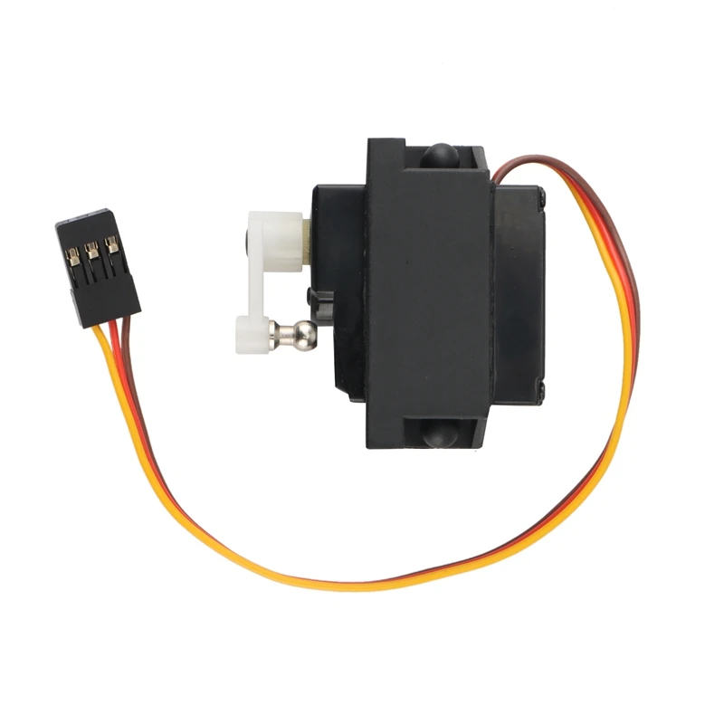

Three Wire Servo with Servo Arm Servo Mount 144010-2003 for Wltoys 124016 124017 1/12 RC Car Upgrade Parts Accessories