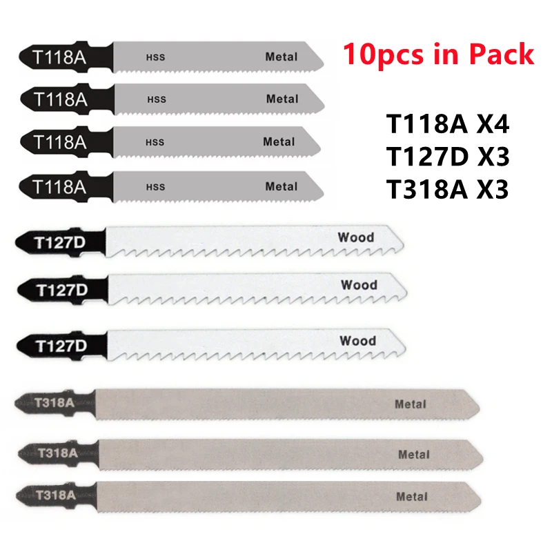 Аксессуары для электропилы, Т-образный хвостовик, T127D T118A T318A