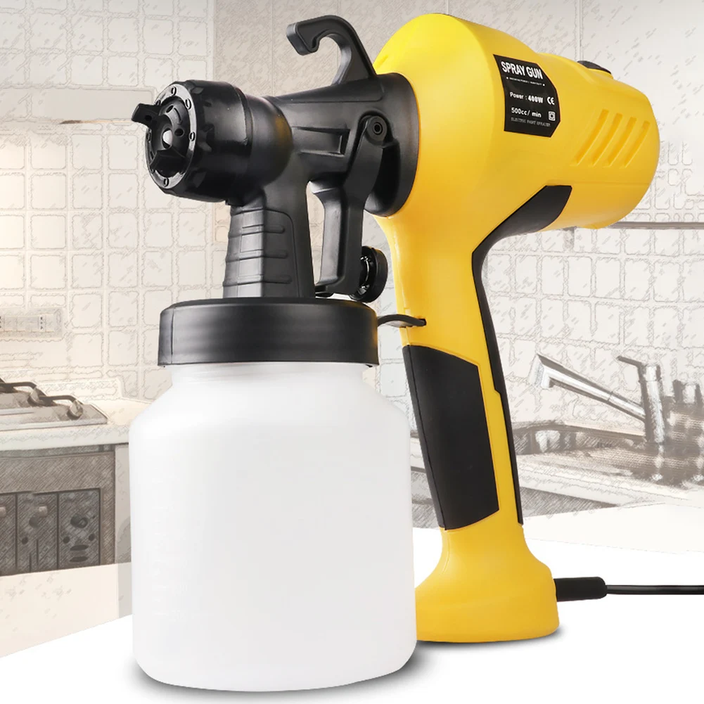 

High Power Electric Paint Sprayer 400W 22000RPM Portable Electric Plastic Paint Sprayer for Automobile Furniture