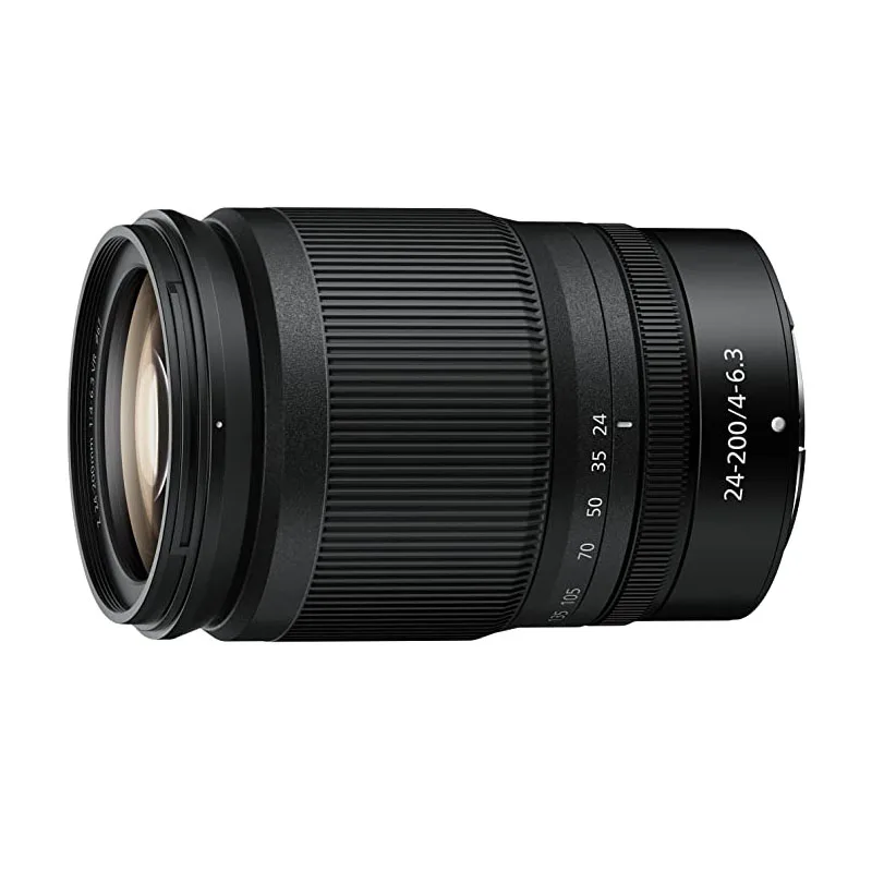 

Объектив камеры Nikon NIKKOR Z 24-200 мм f/4-6,3 VR без отражения