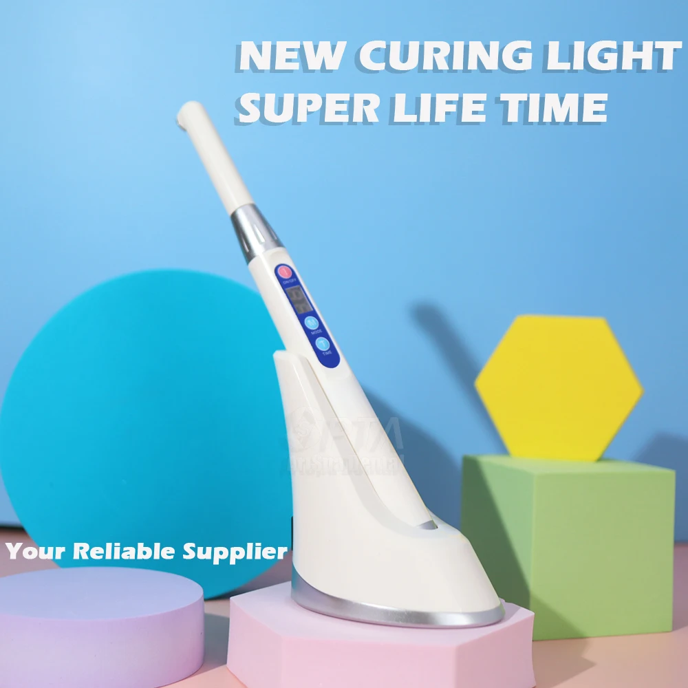 Dental Composite High Intensity Curing Light LED Cure Lamp Multifunction Model 1 Second Dentistry Equipment Orthodontist Orthod