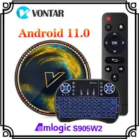 ТВ-приставка VONTAR X2, Android, Amlogic S905W2, 4 + 64 ГБ, 4K, Wi-Fi