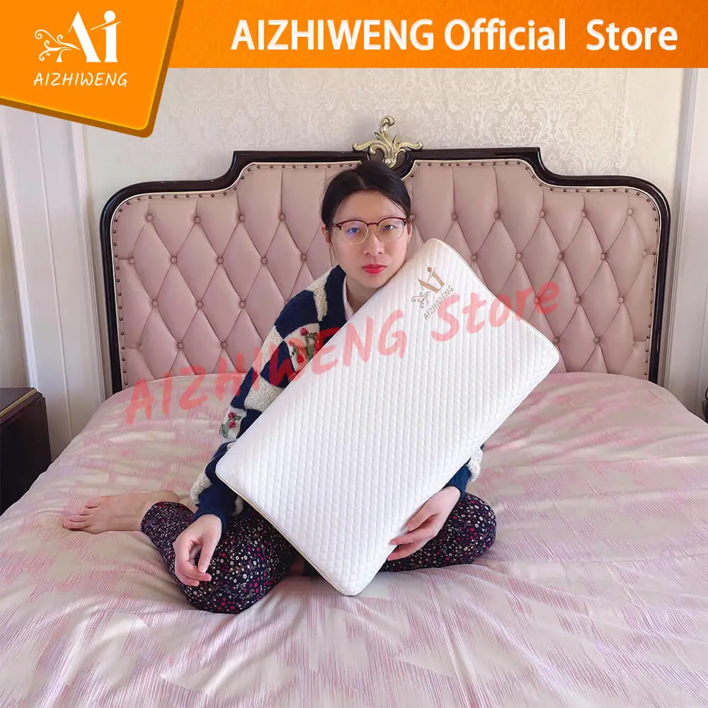 AIZHIWENG Memory Foam Pillow 60x35cm Slow Rebound Soft Memory Slepping Pillows Relax The Cervical For Adult